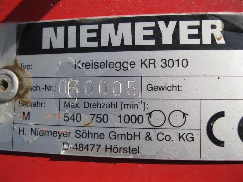 Niemeyer Hassia KR 3010 DU 300/36 rotoreg zaaicombinatie (382)